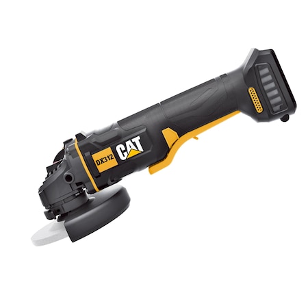 Caterpillar Cat 18V Cordless 4.5 in. Brushless Angle Grinder-Tool Only DX312B